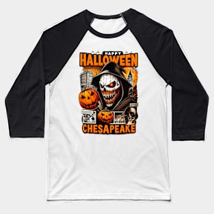 Chesapeake Halloween Baseball T-Shirt